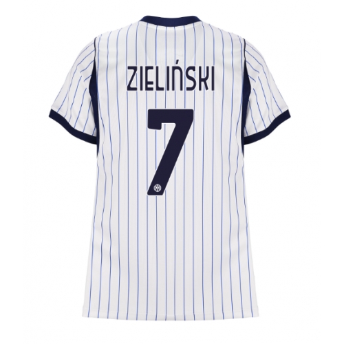 Billige Fotballdrakt Inter Milan Piotr Zielinski #7 Replika Bortedrakt Dame 2026-27 Kortermet Billige Fotballdrakt Inter Milan Piotr Zielinski #7 Replika Bortedrakt Dame 2026-27 Kortermet